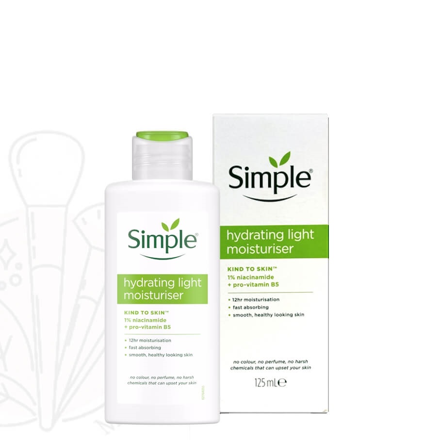 کرم آبرسان و مرطوب کننده سیمپل لایت مناسب انواع پوست Simple Hydrating Light Moisturiser Cream