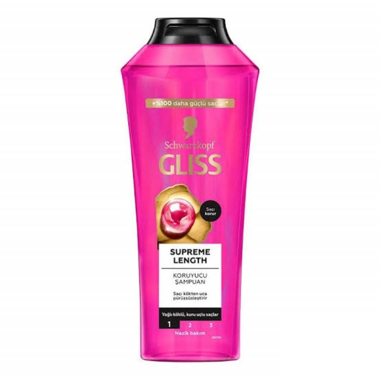 شامپو گلیس مدل SUPREME LENGTH حجم 400 میل