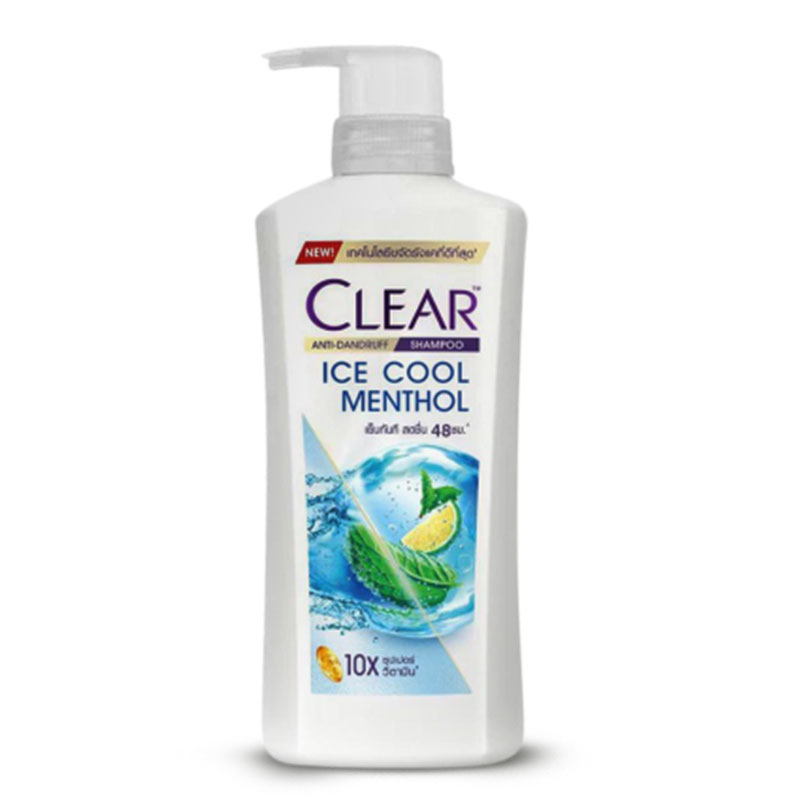 شامپو کلیر پمپی ICE COOL MENTHOL 650 میل (زنانه)