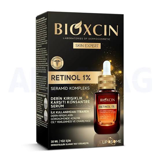 سرم جوانساز و ضد چروک بیوکسین Bioxcin حاوی کلاژن و رتینول حجم 30 میل