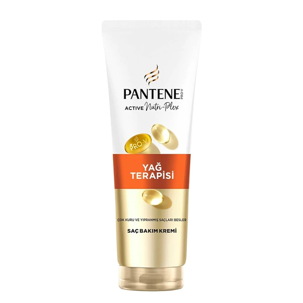 ماسک موهای خشک پنتن Pantene مدل Oil Therapy حجم 275 میل
